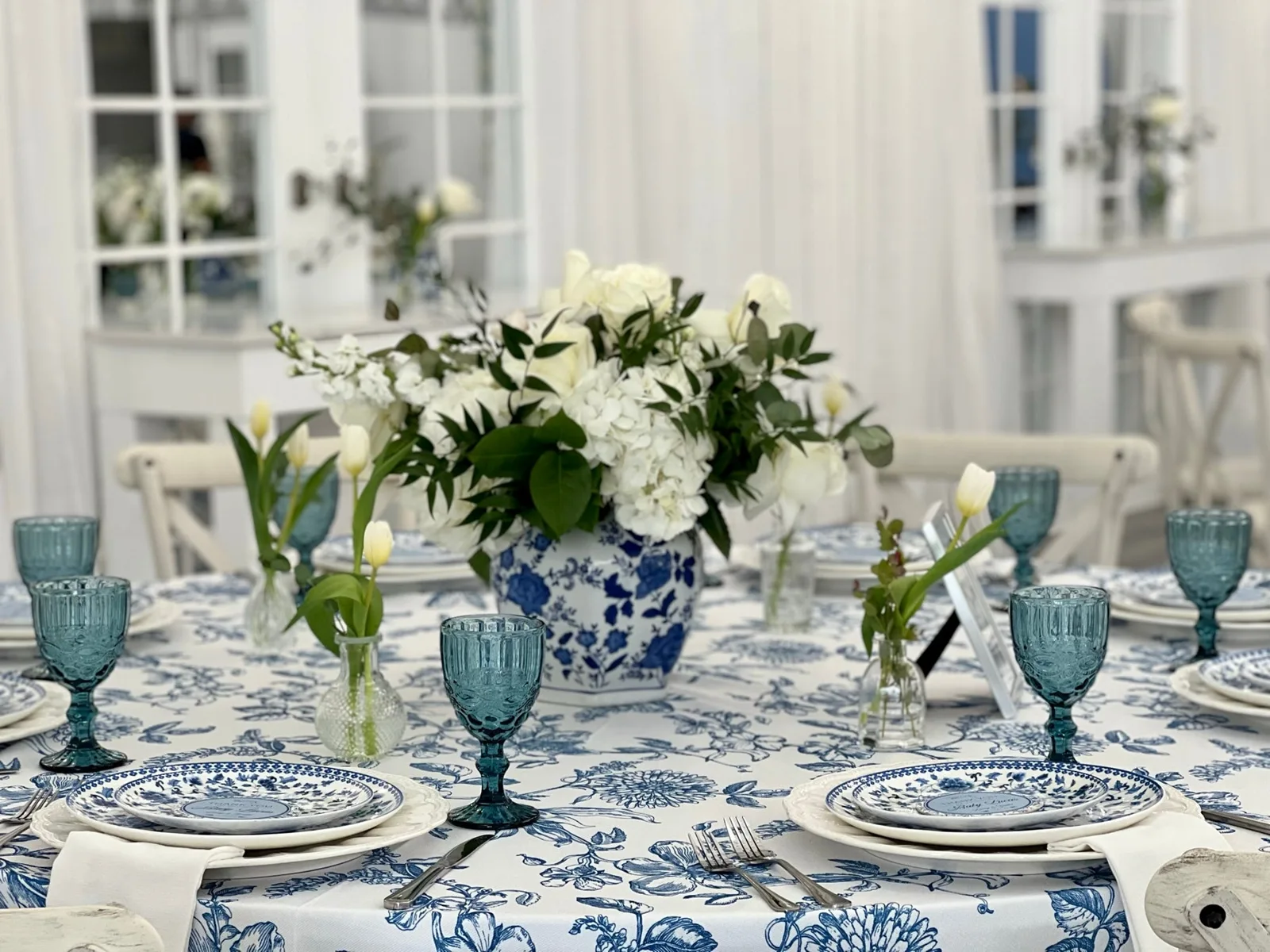 The White Barn at Cielo Farms Nursery event setting